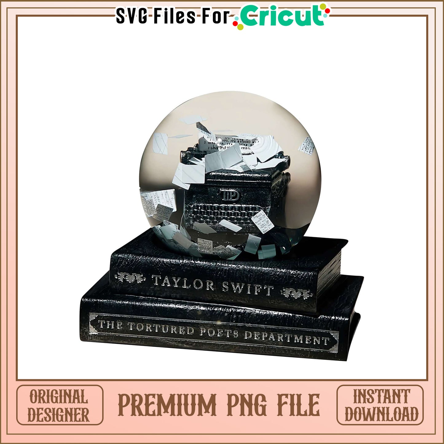 Taylor Swift themed PNG file for Cricut, unique and artistic design