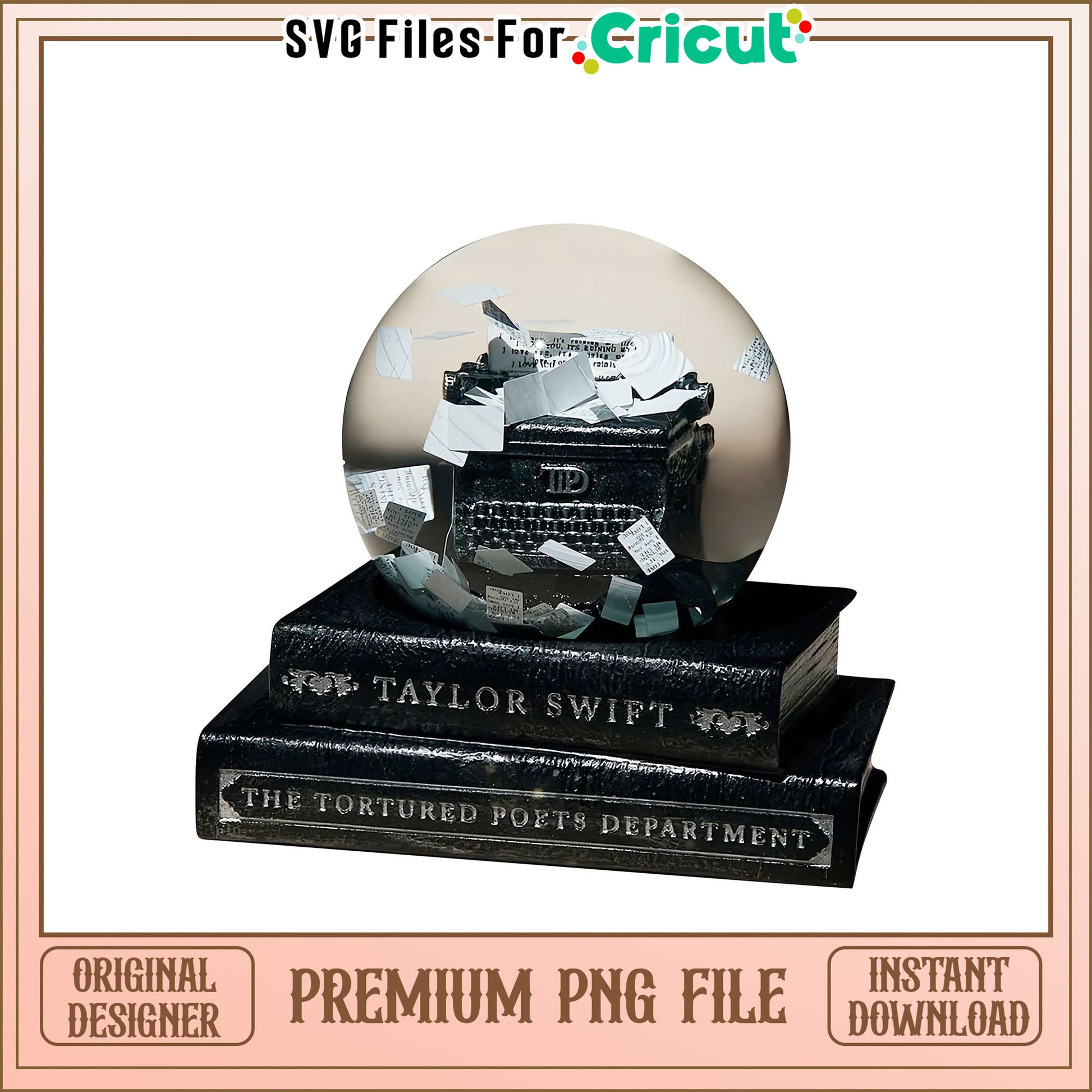 Taylor Swift themed PNG file for Cricut, unique and artistic design