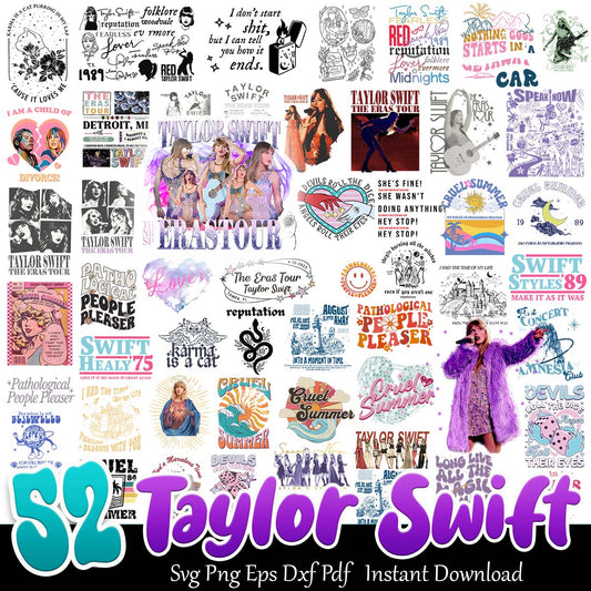 Taylor Swift Art Bundle Svg bundle, Taylor Swift art and quotes bundle