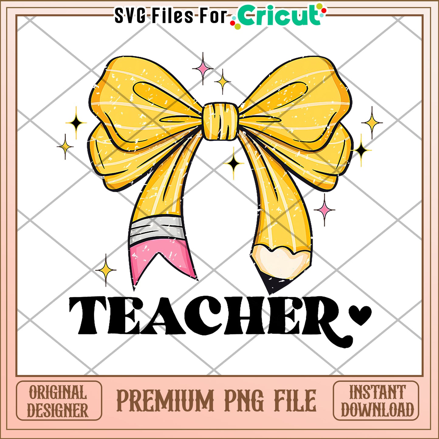 Teacher yellow bowtie design png, back to school supplies​ png, cartoon design png