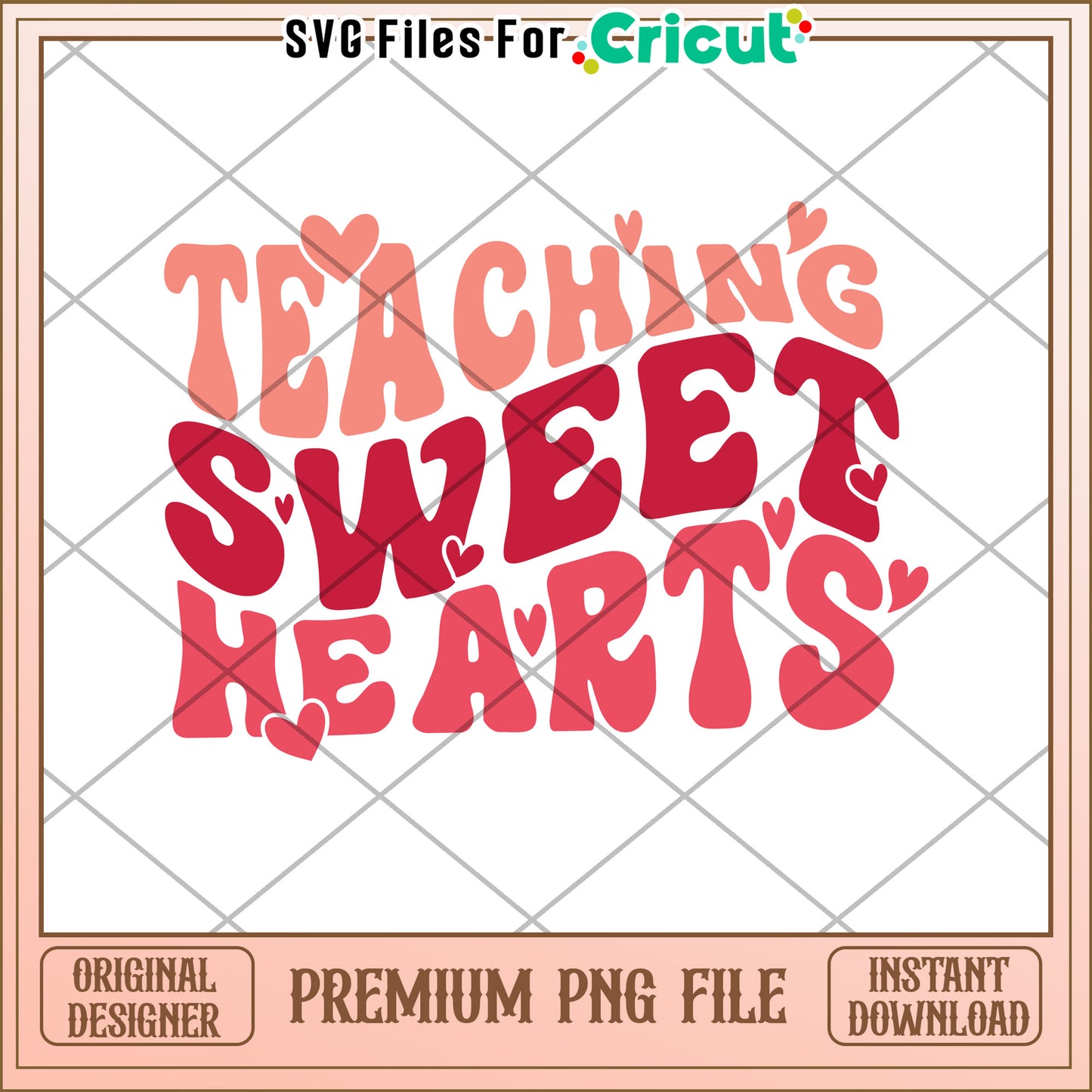 Teaching Sweet Hearts PNG for Creative Projects Download