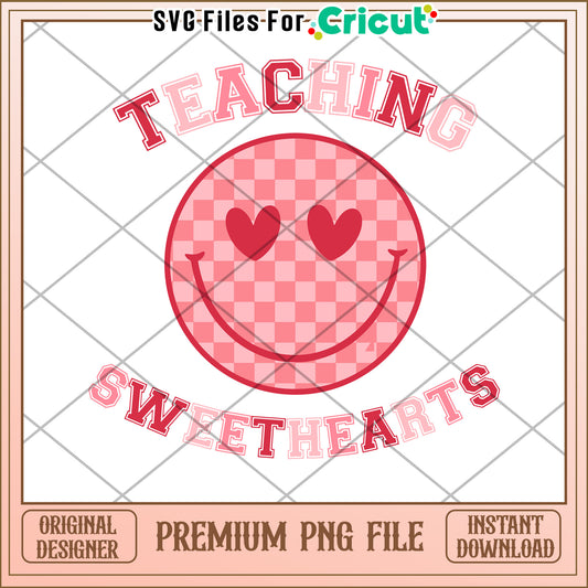 Teaching Sweethearts PNG Cricut File