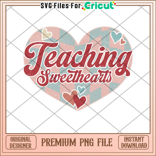 Teaching Sweethearts PNG Design