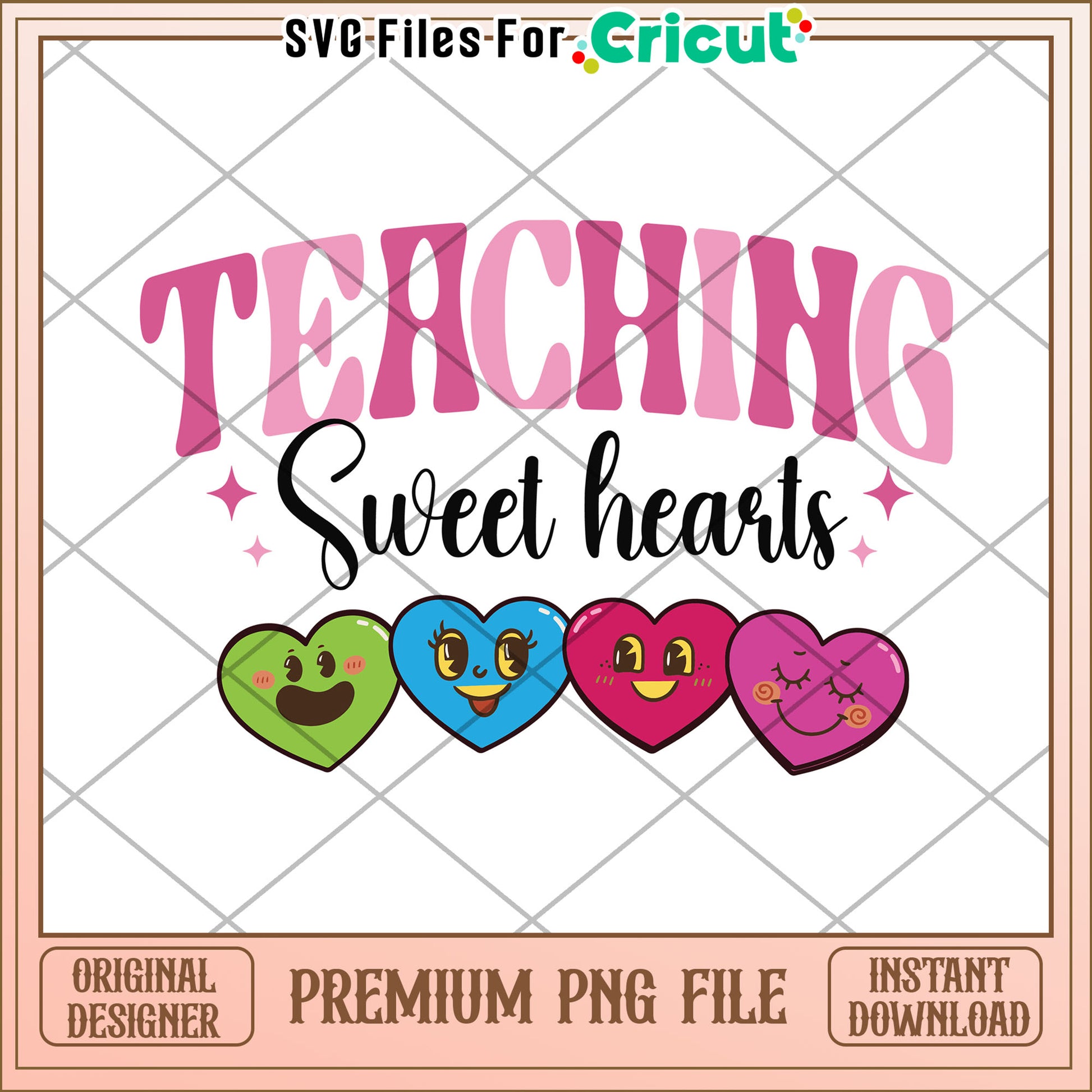 Teaching Sweethearts PNG Design
