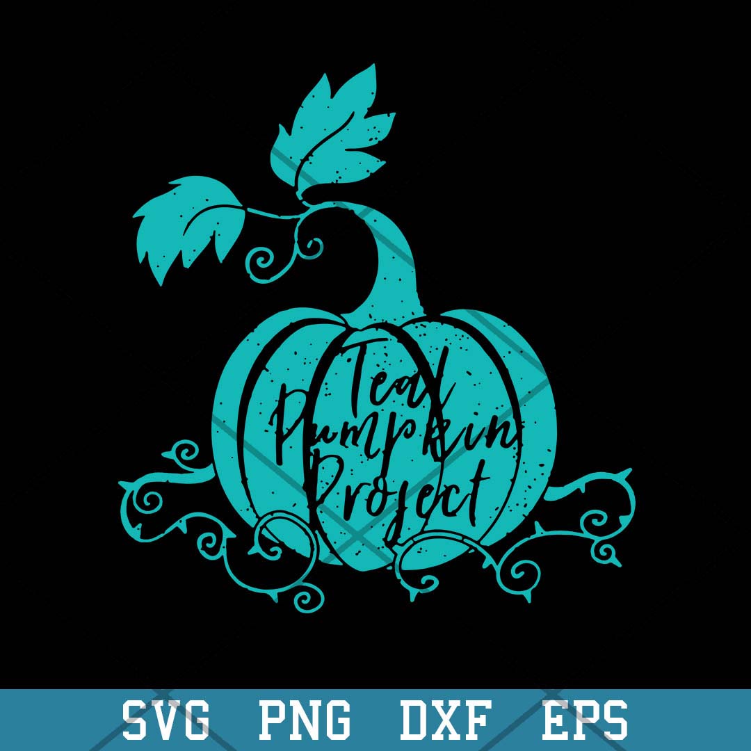 Teal Pumpkin Food Project Svg, Halloween Svg-Svgfilesforcricut