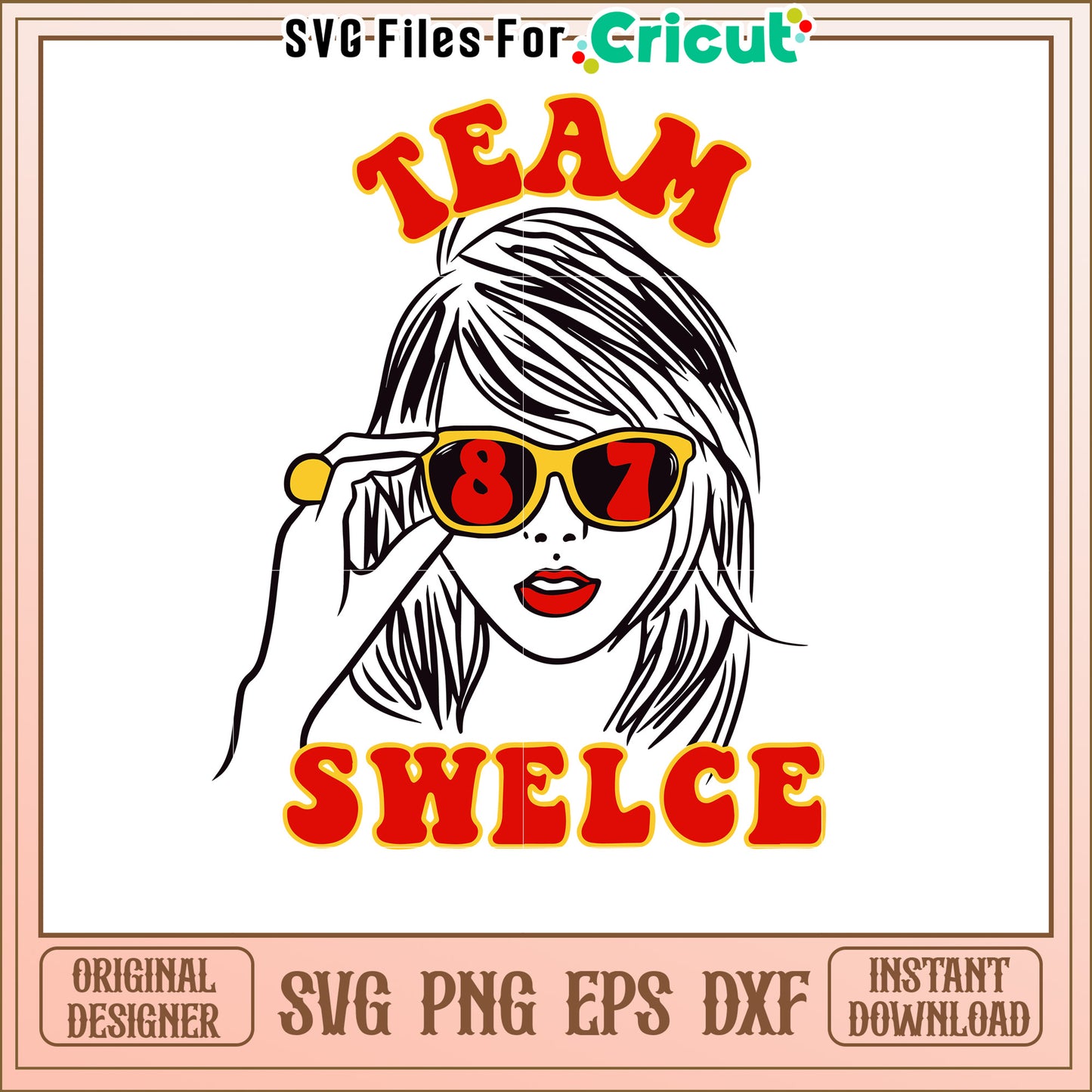 Team 87 Swelce SVG Design