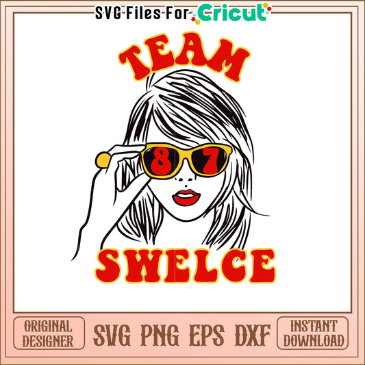 Team 87 Swelce SVG Design