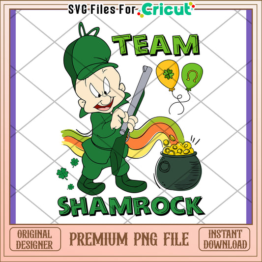 Team Shamrock PNG Design - St Patricks Day