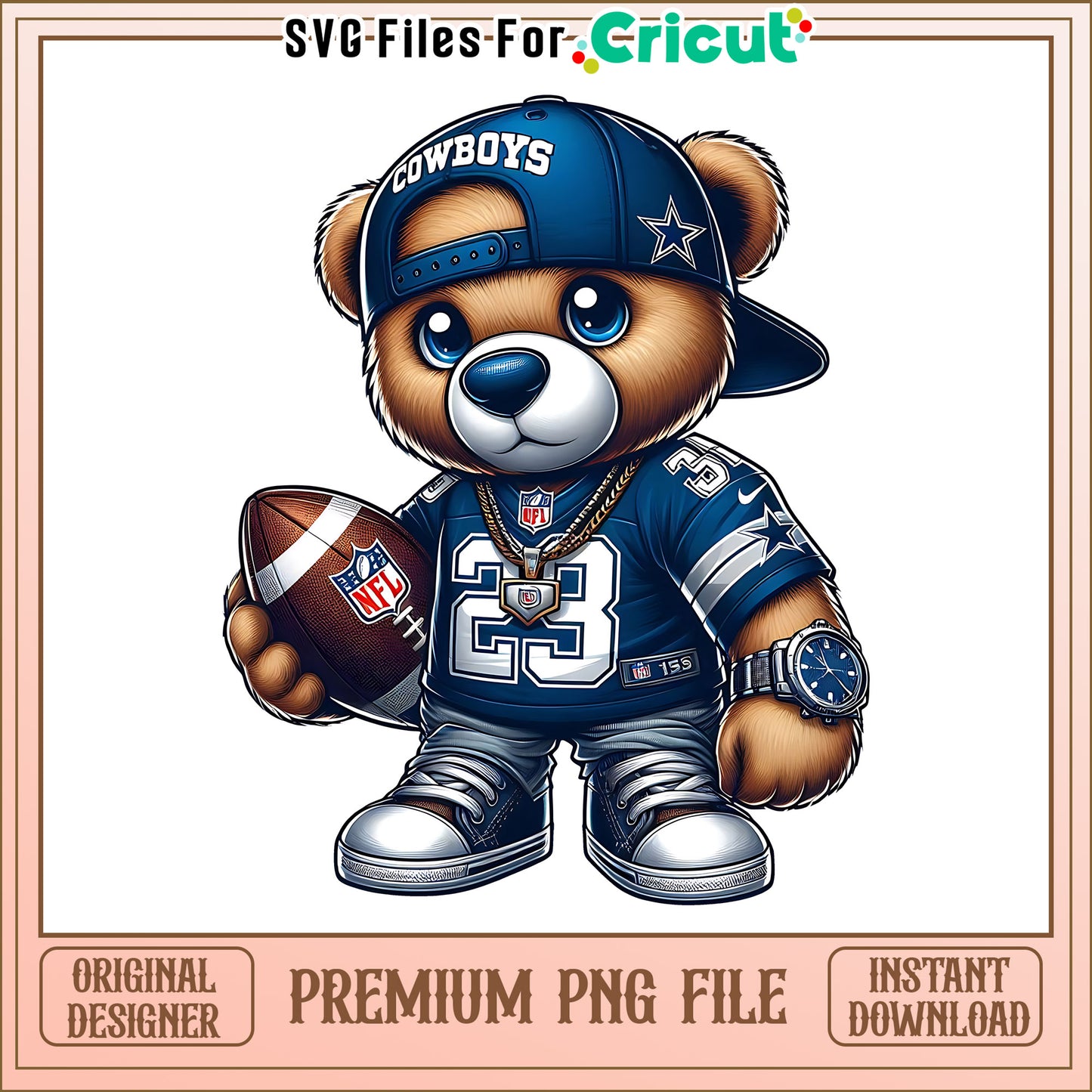 Teddy bear nfl team Cowboys png, Dallas Cowboys png, NFL png