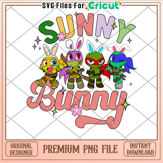 Teenage Mutant Ninja Bunny PNG
