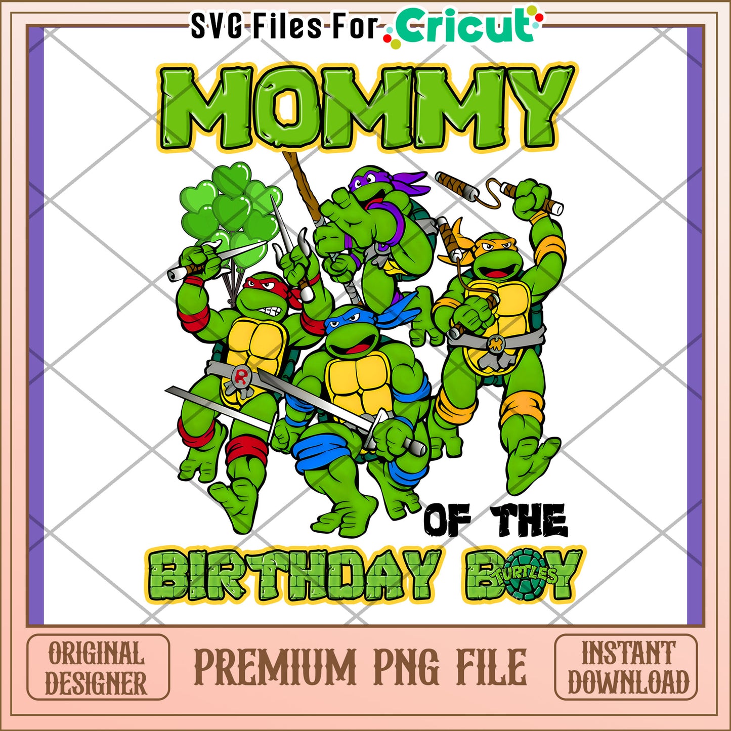 Teenage Mutant Ninja Turtles Mommy PNG