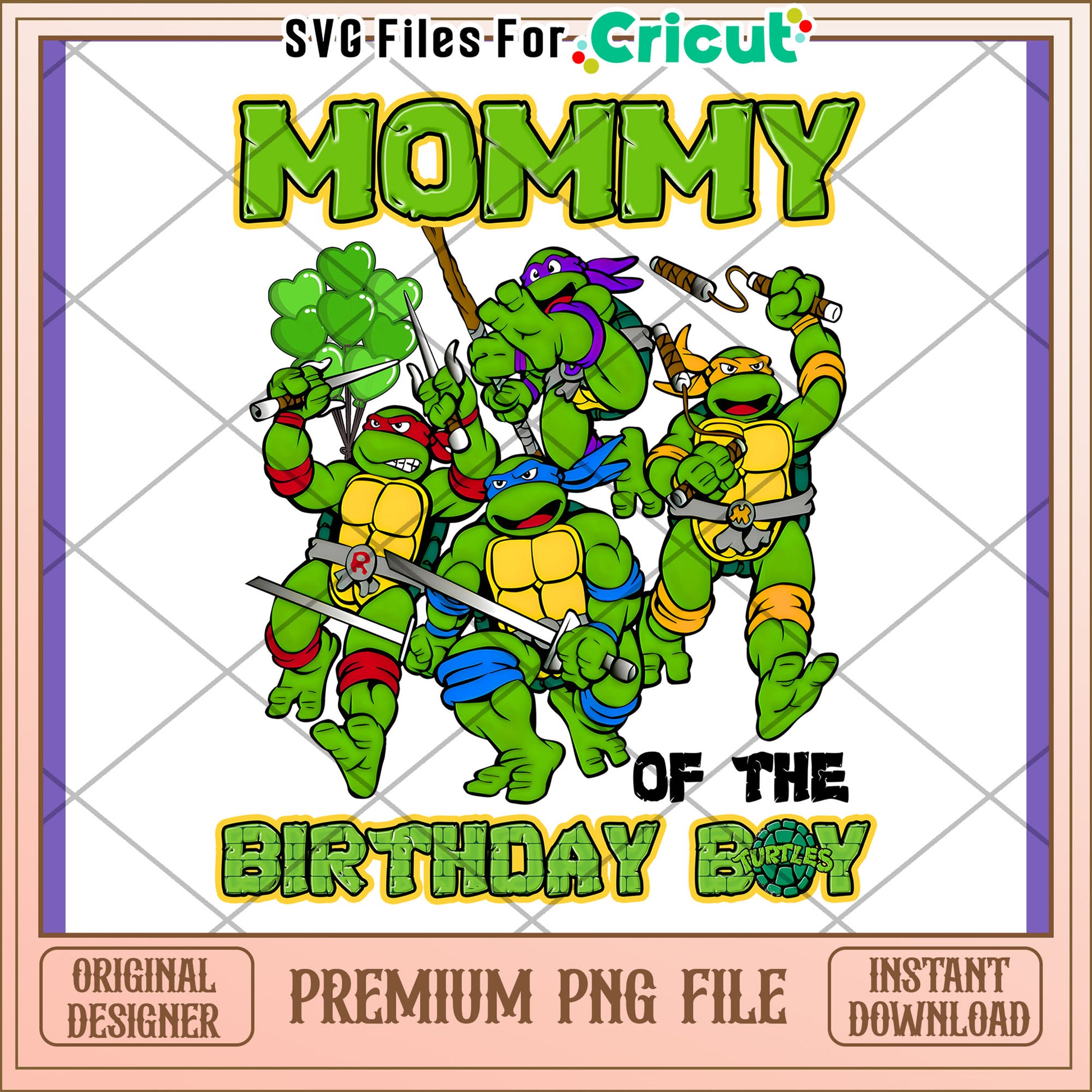 Teenage Mutant Ninja Turtles Mommy PNG