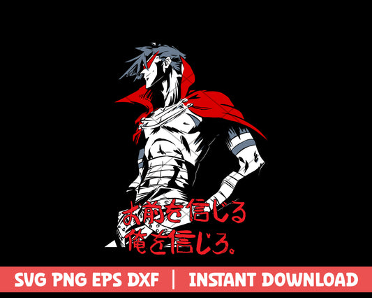 Tengen toppa gurren lagann kamina anime svg 