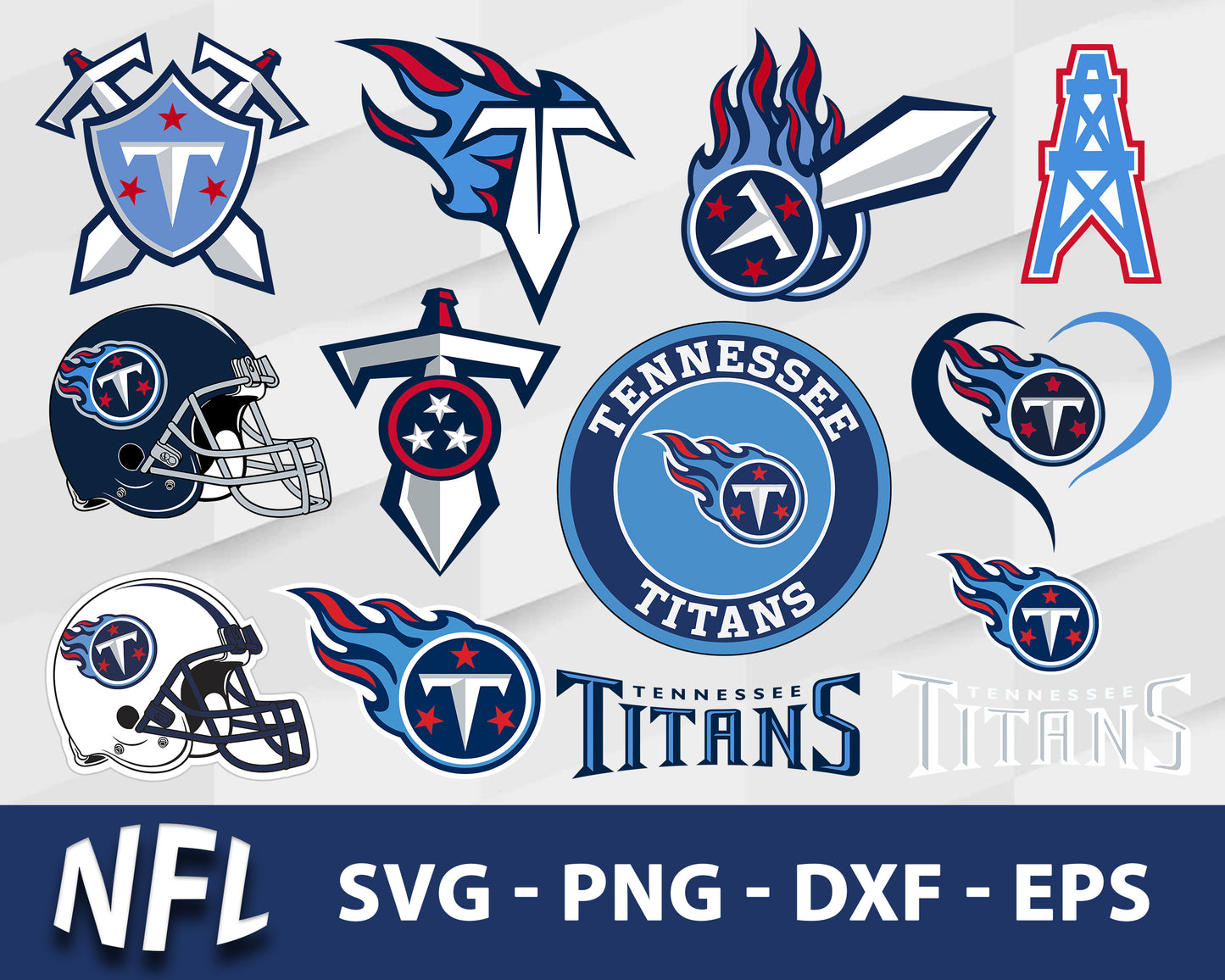 Tennessee titans logo nfl bundle svg, Tennessee titans football​ svg