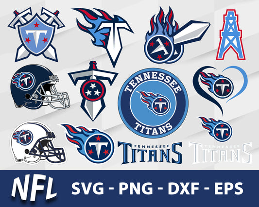 Tennessee titans logo nfl bundle svg, Tennessee titans football​ svg