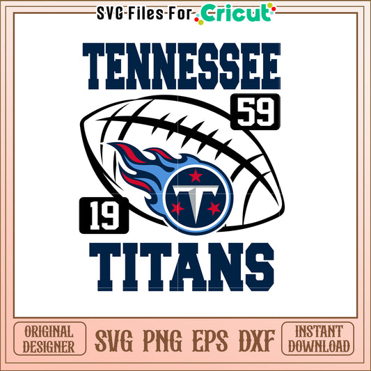 Tennessee Titans Logo SVG Design