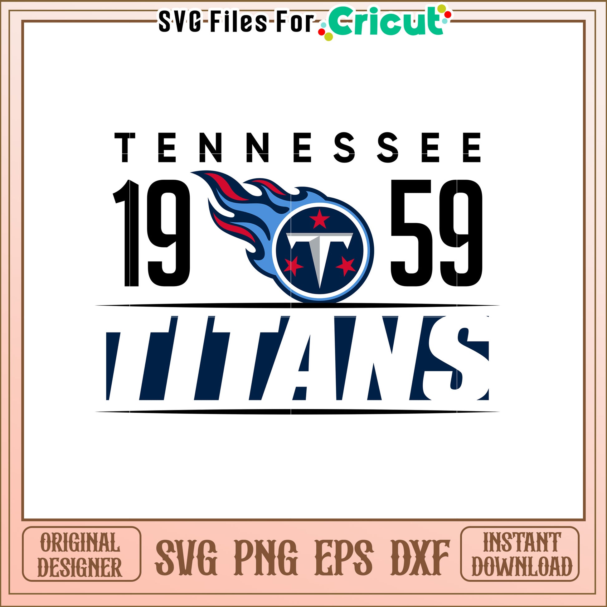 Tennessee Titans SVG Design for Team Spirit