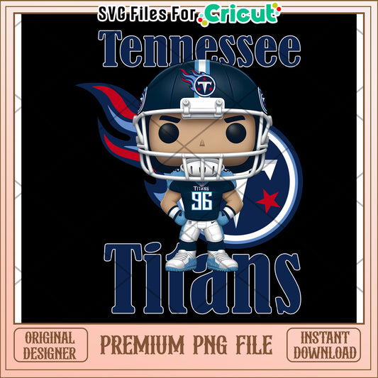 Tennessee Titans SVG File for Cricut, Premium PNG Instant Download