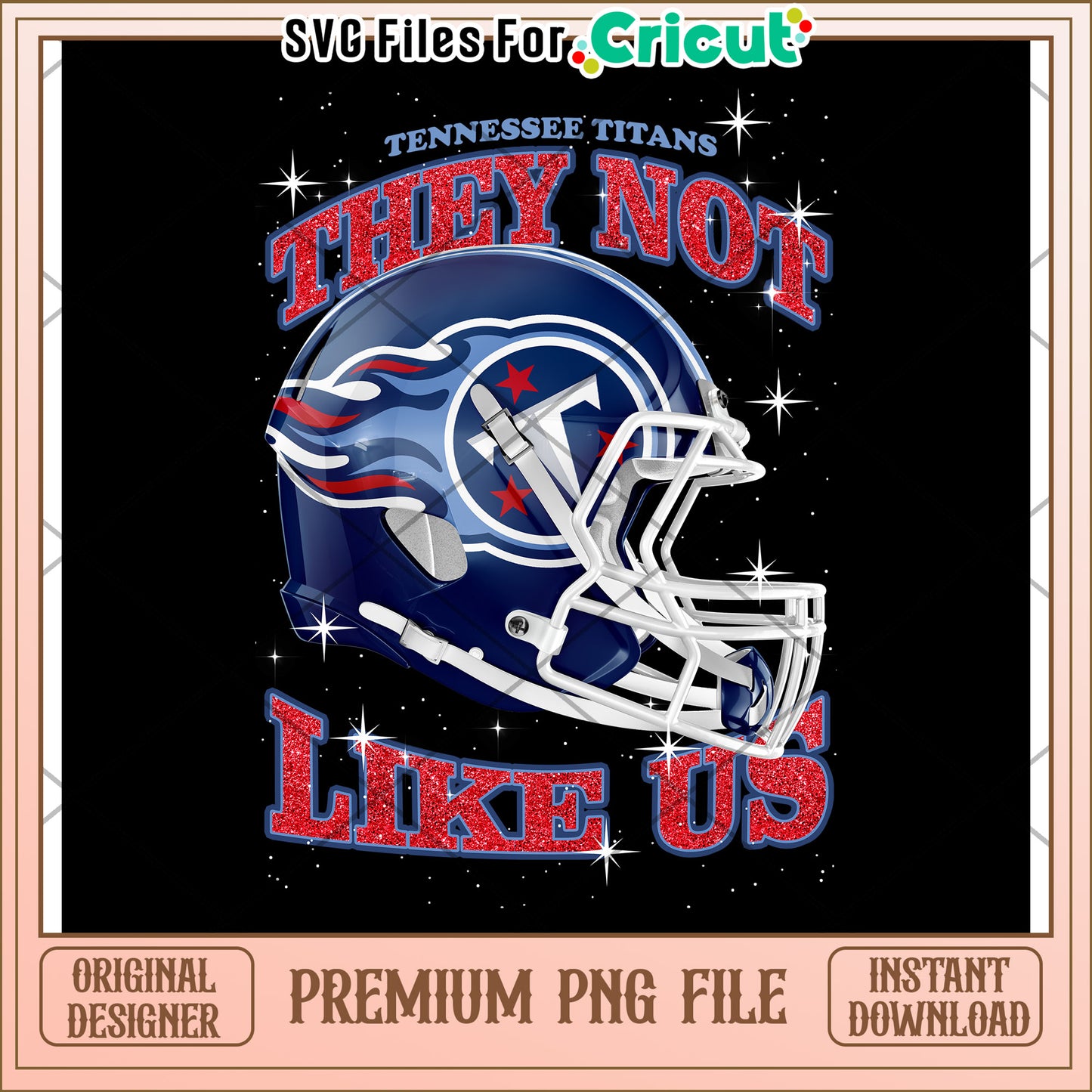Tennessee Titans helmet design for fans, perfect for crafts and gifts