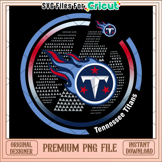 Tennessee Titans logo design for Cricut users, ideal for fans