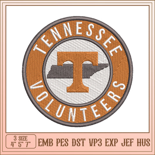Tennessee Volunteers Embroidery Design