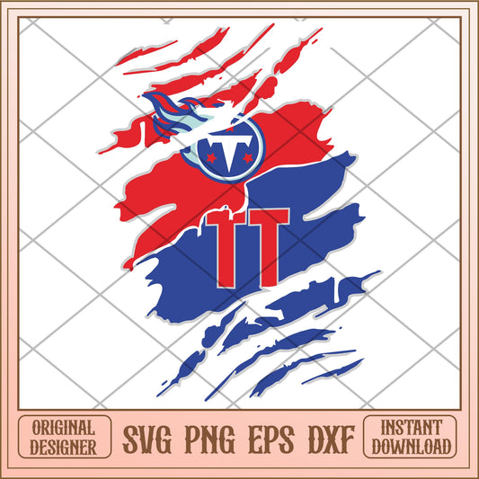Tennessee Titans svg, ncaa characters svg, digital download