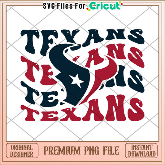 Texans SVG Design for Cricut, Perfect for Crafting Projects