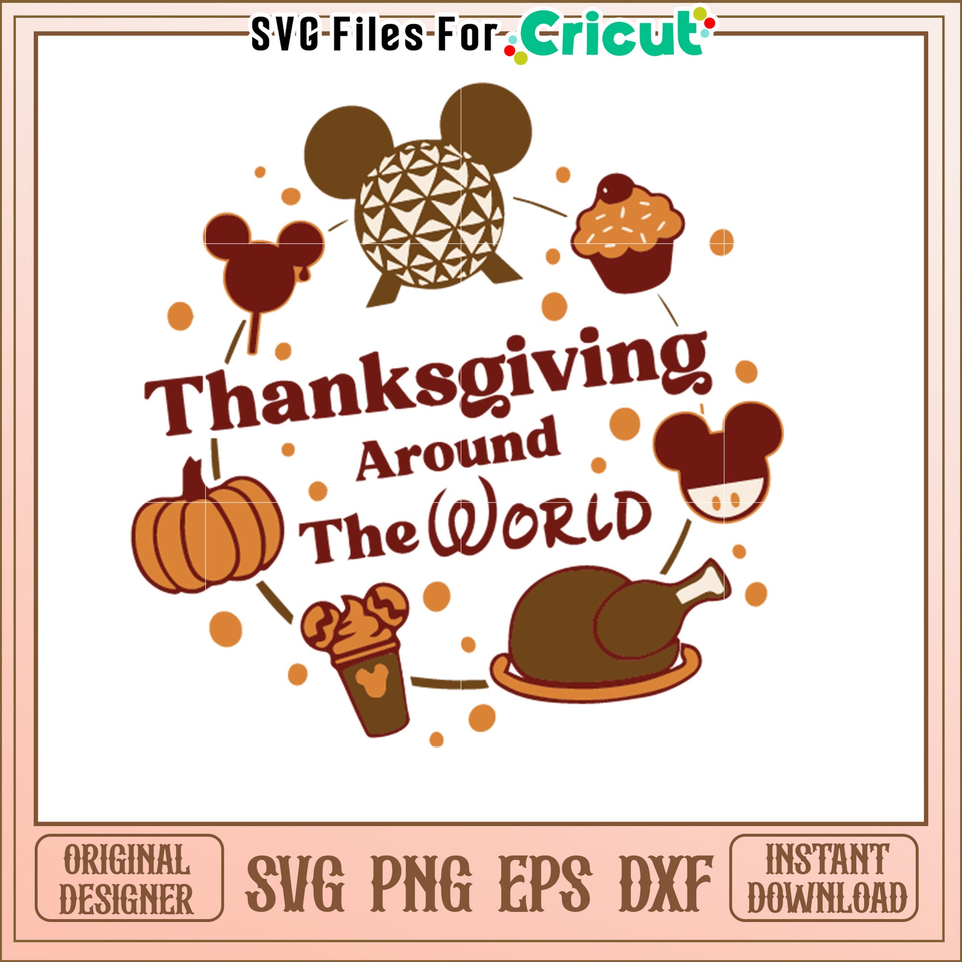 Thanksgiving Around the World SVG