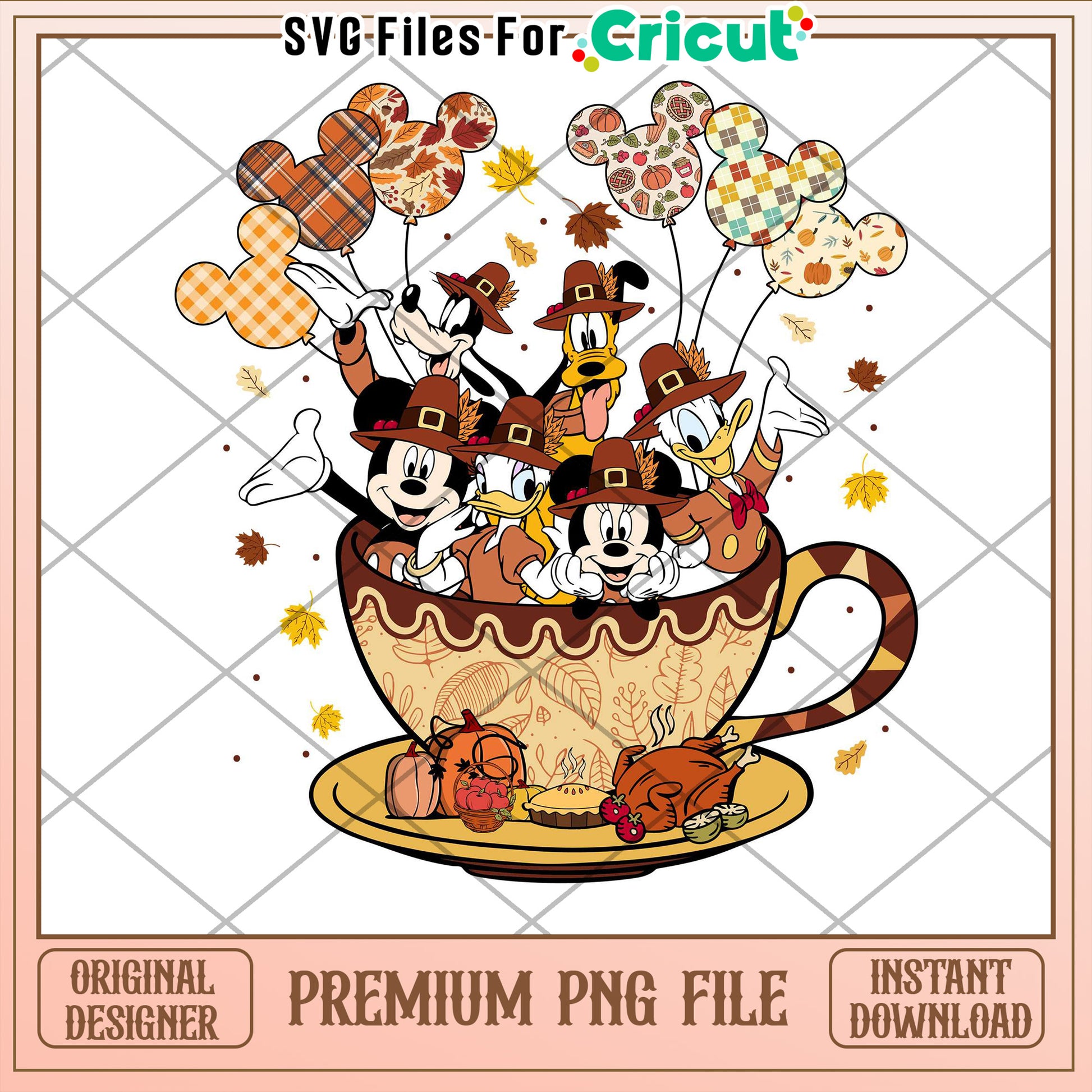 Thanksgiving Mickey Mouse PNG