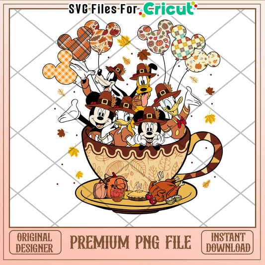 Thanksgiving Mickey Mouse PNG