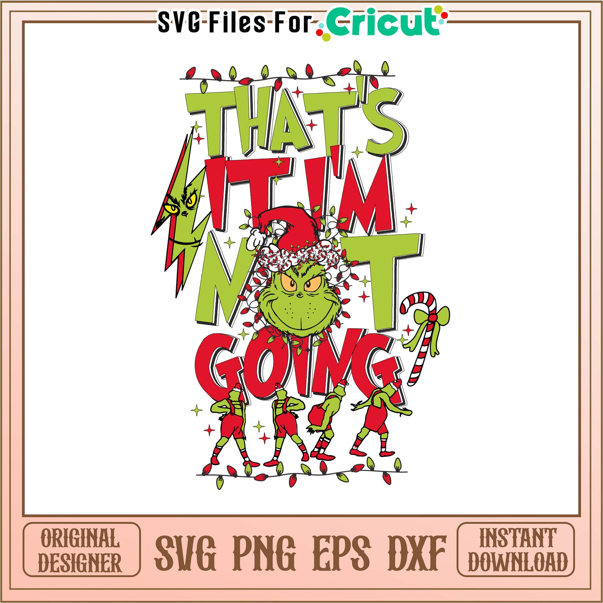 Thats head going grinch stitch christmas svg, grinch cartoon movie​ svg