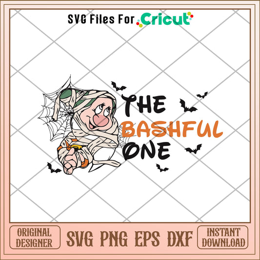 The Bashful One svg, snow White and the Seven Dwarfs svg, Digital Download