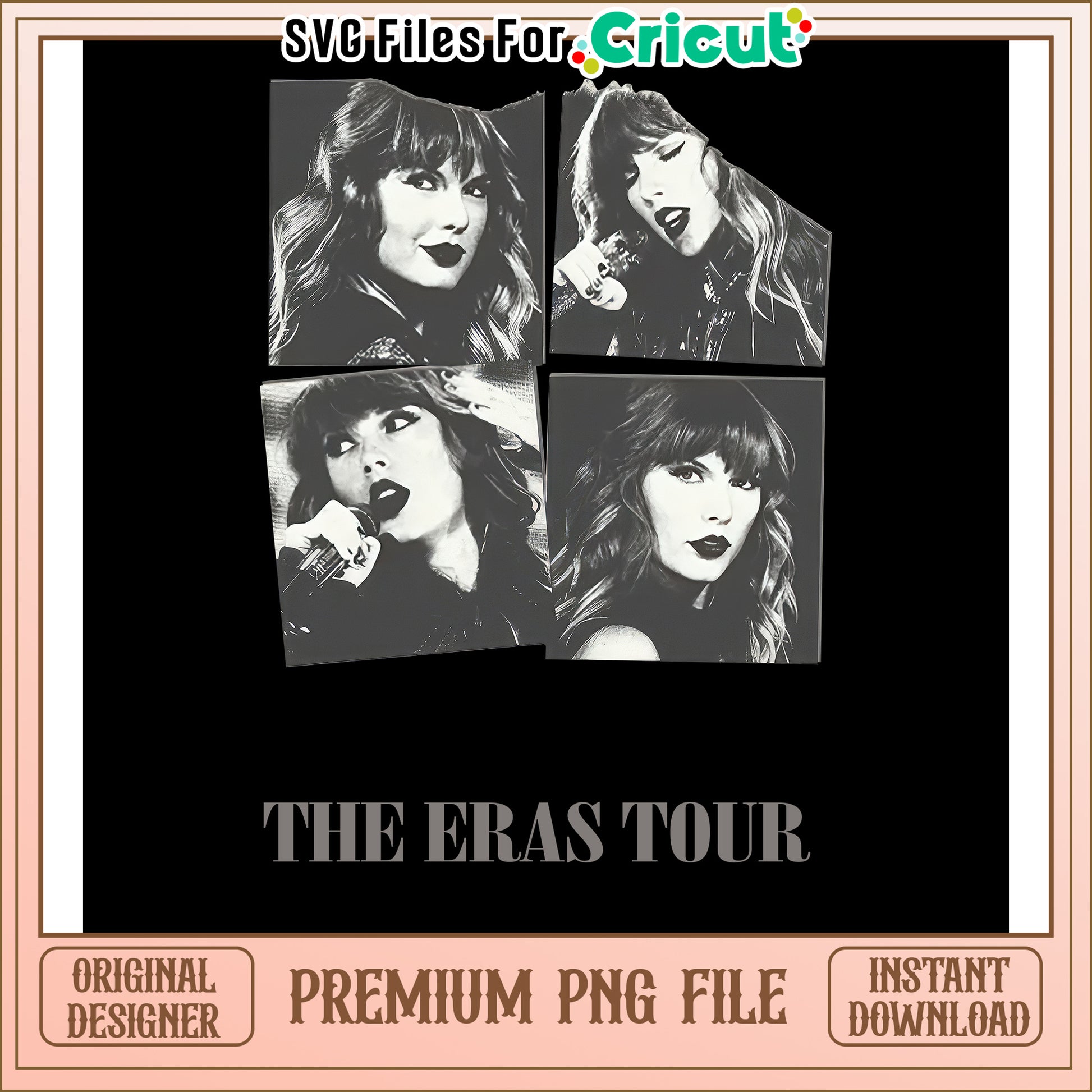 The Eras Tour PNG Design for Cricut, High Quality Instant Download