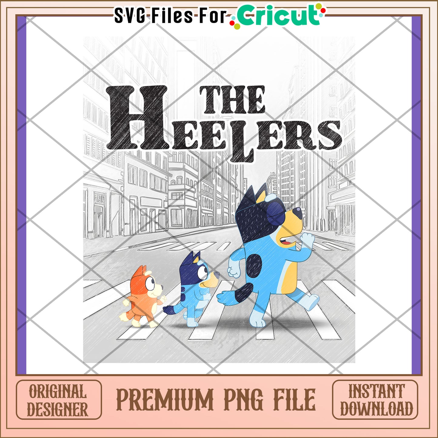 The Heelers PNG Design Download