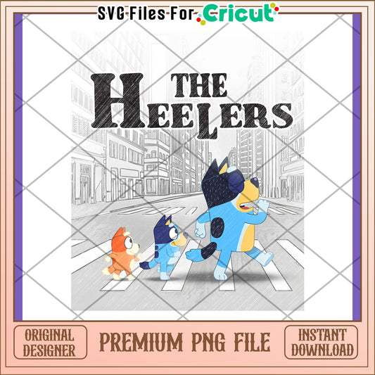 The Heelers PNG Design Download
