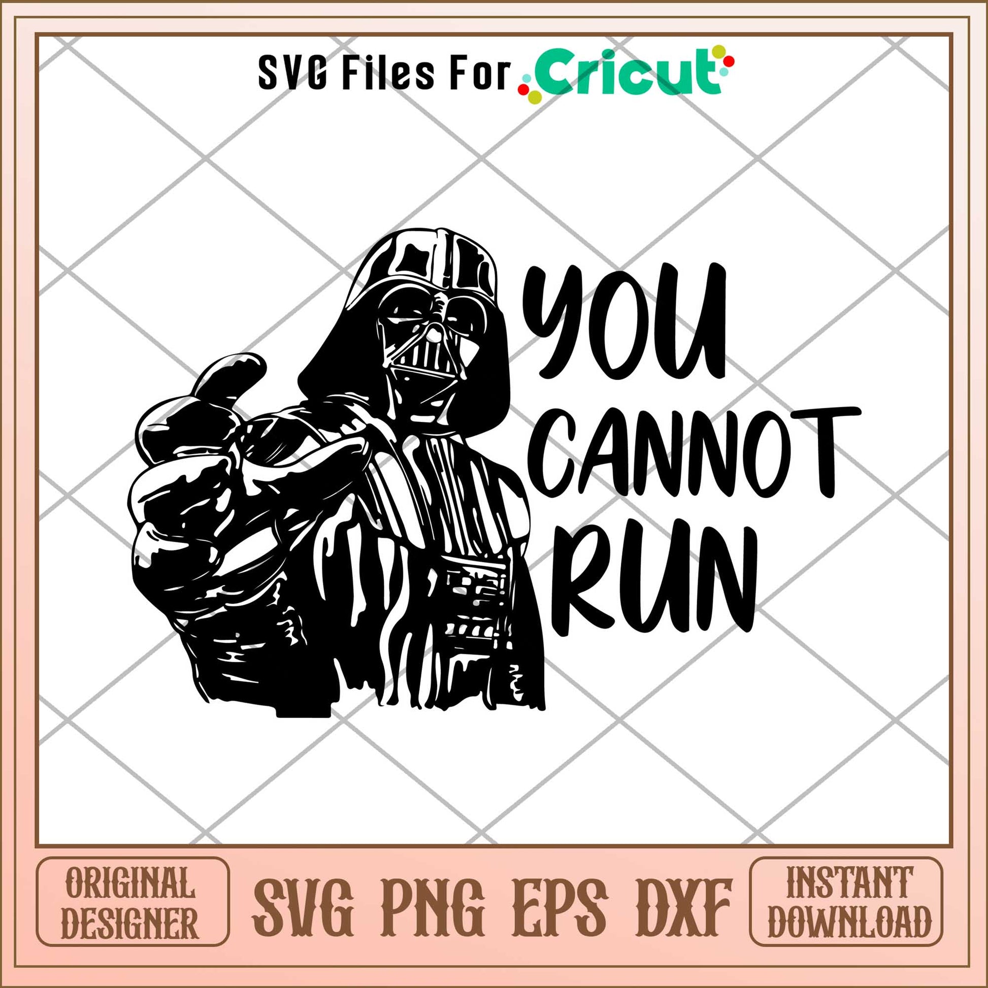 The Mandalorian You cannot run svg, The Mandalorian  svg, digital download