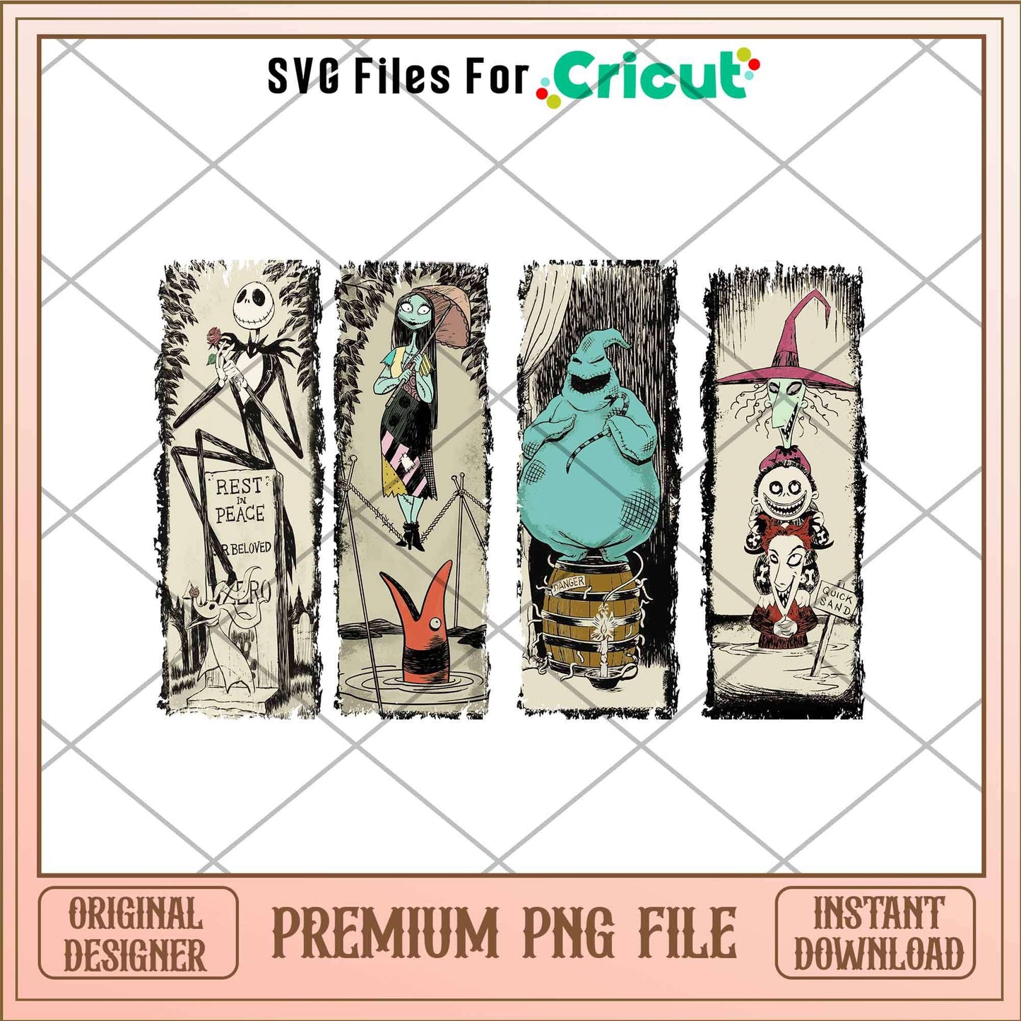 The Nightmare Before Christmas png, Nightmare Before Christmas characters png,  Digital Download