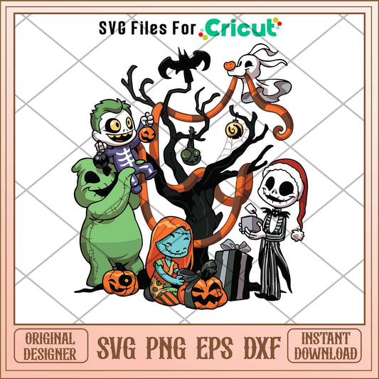 The Nightmare Before Christmas svg, Nightmare Before Christmas svg, Disney characters svg, Digital Download
