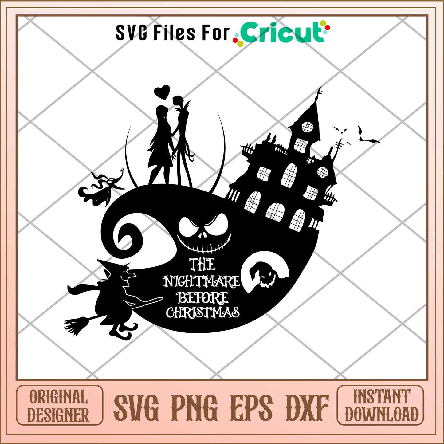 The Nightmare Before Christmas svg, Nightmare Before Christmas svg, digital download