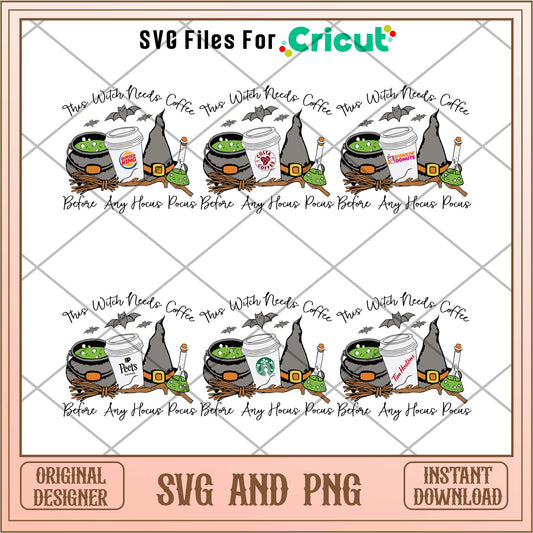 The Witch coffee svg bundle, Halloween svg - Svgfileforcricut