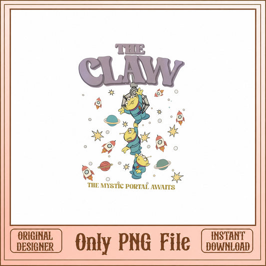The Claw Toy Story PNG, Space Theme Clipart, Alien Characters PNG