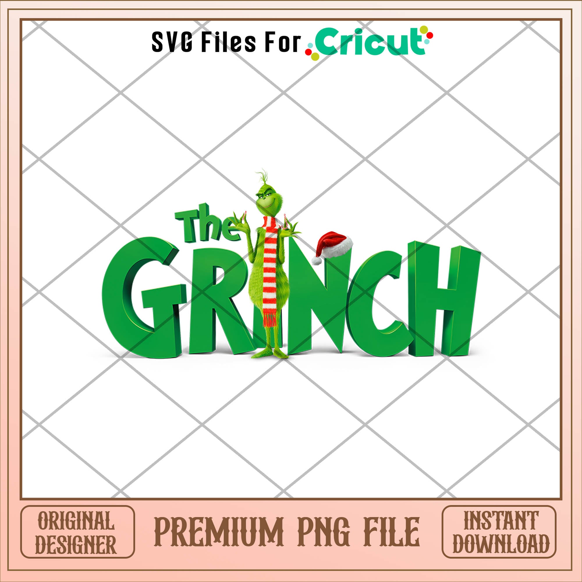 The Grinch happy christmas png, grinch png, christmas png – svg files ...