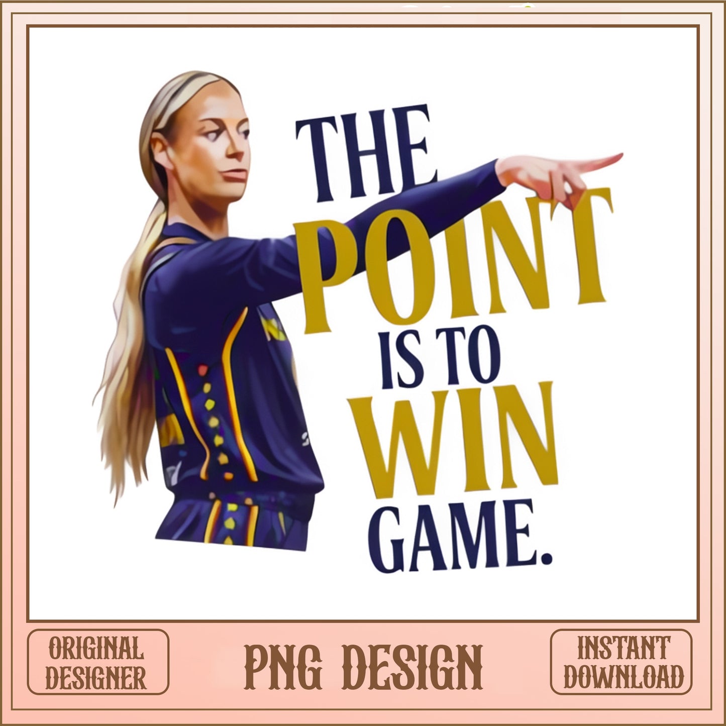 The Point Is To Win Game PNG, Volleyball Player PNG, Sports PNG