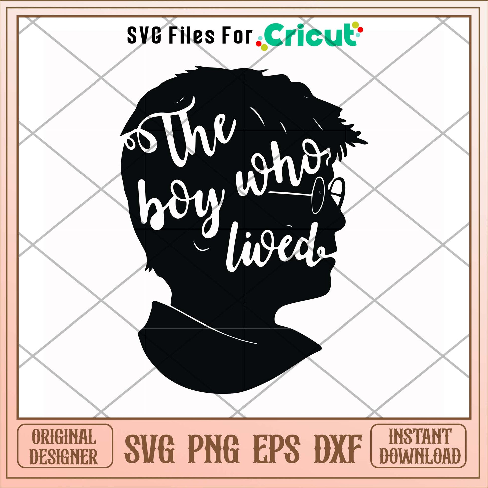The boy who lived boy head svg, the boy svg, funny svg