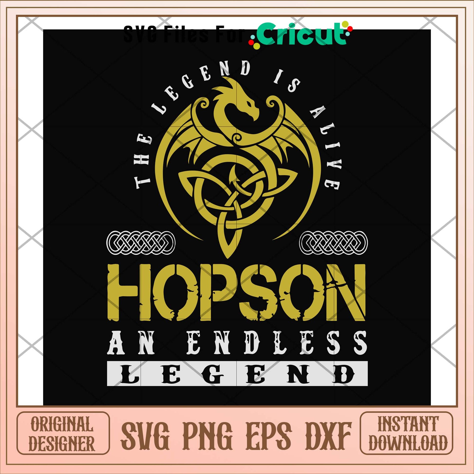 The legend is alive Hopson an endless legend svg, legend svg, funny svg