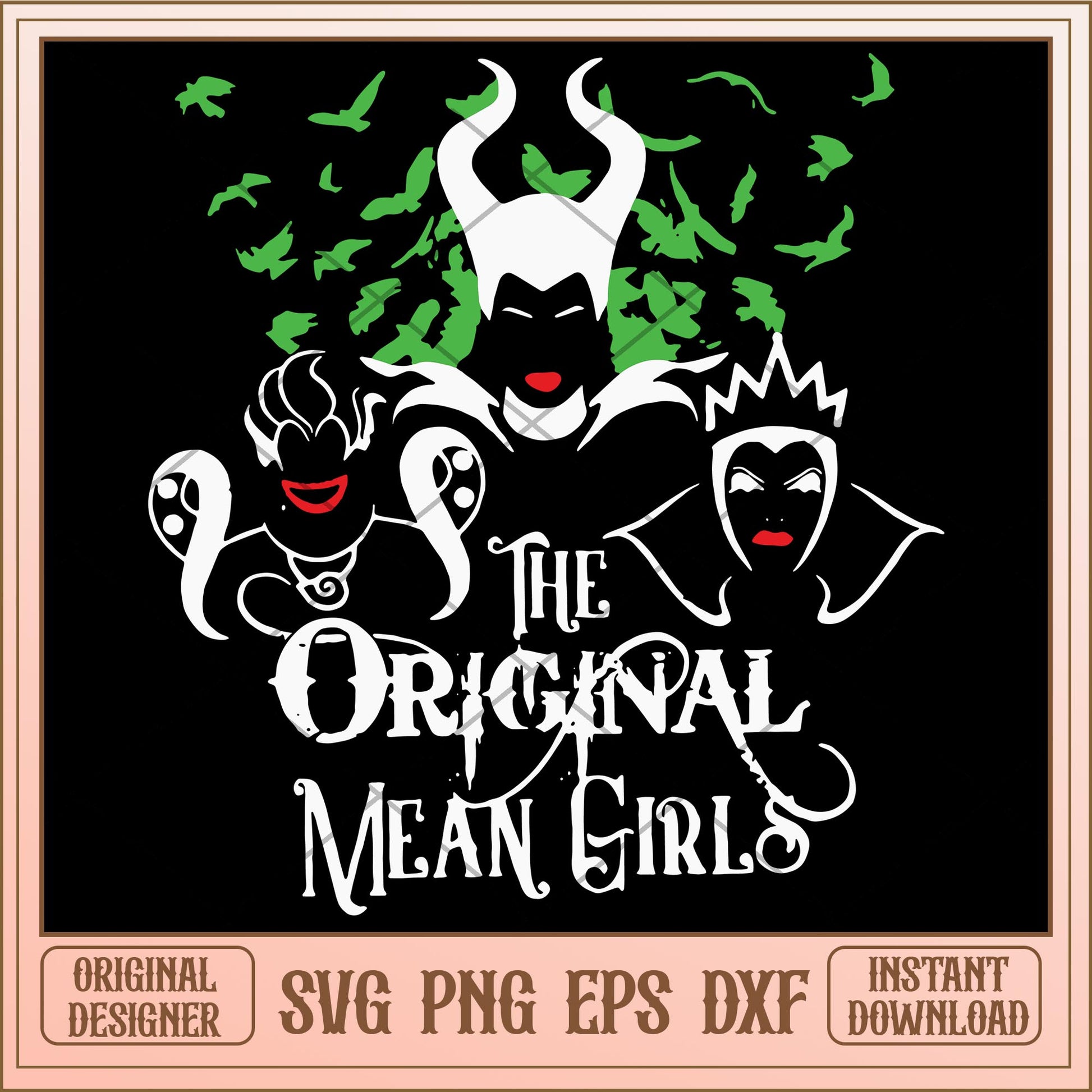 The original min girls svg, Disney characters svg, Digital Download