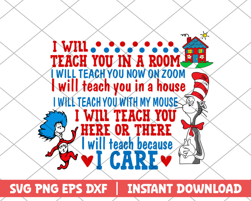 Copy of The cat in the hat and fish svg