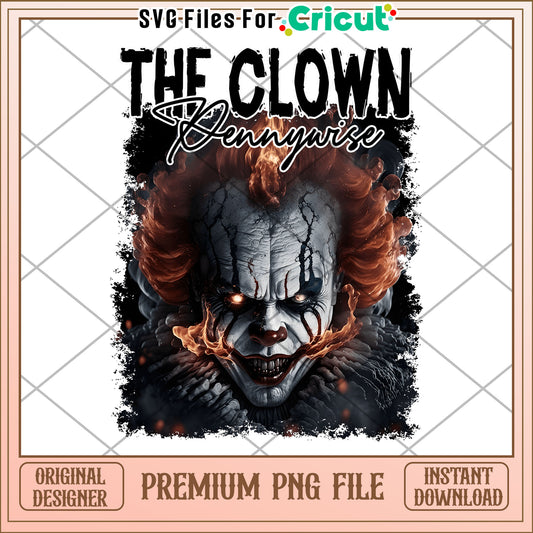 The clown pennywise png, horror movie characters png, horror movie png