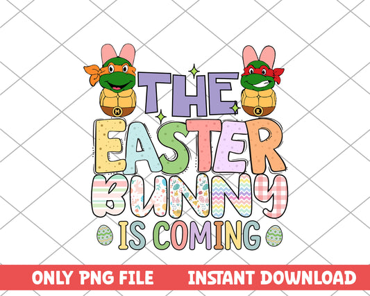 The easter bunny is coming easter png 