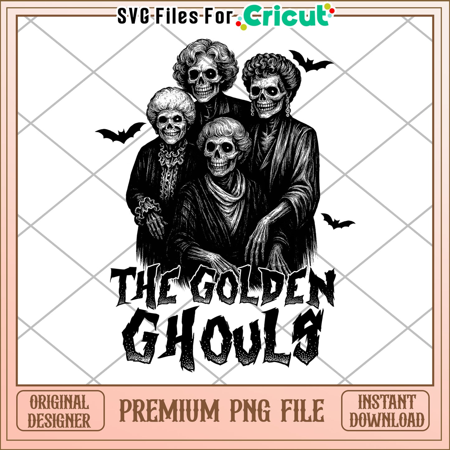 The golden ghouls png, halloween candy png, halloween decor png